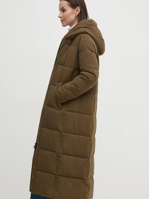 Sandro Ferrone kurtka damska kolor zielony zimowa - zdjęcie produktu nr 1