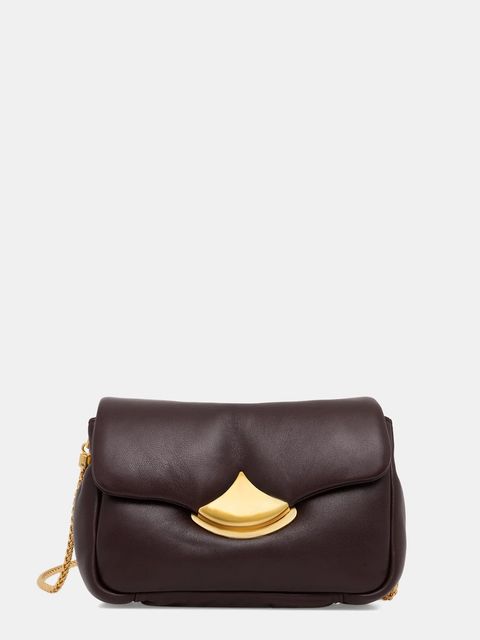 Sessun torebka skórzana kolor fioletowy 25102018 - zdjęcie produktu nr 1