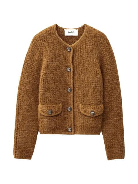 Ba&Sh Harry pocket button cardigan - Brown - zdjęcie produktu nr 1