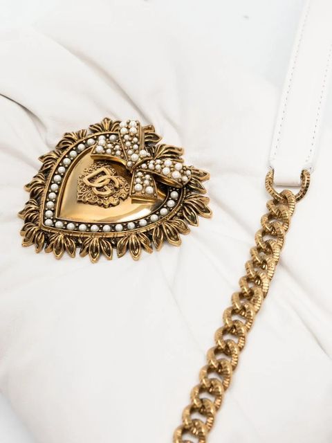 Dolce & Gabbana small Devotion Soft crossbody bag - White