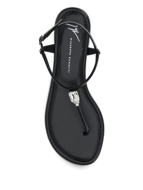 Giuseppe Zanotti Pia Mizuki round-toe sandals - Black - zdjęcie produktu nr 2