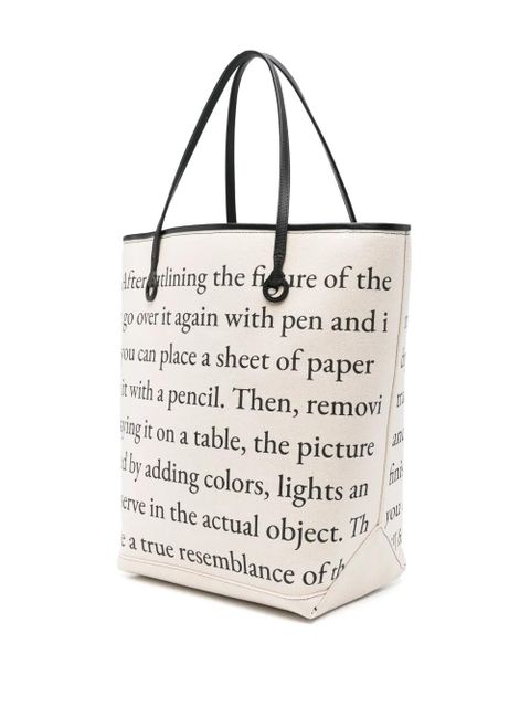 JW Anderson tall Anchor tote - Neutrals - zdjęcie produktu nr 2