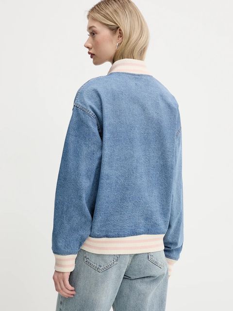 Guess Jeans kurtka bomber jeansowa