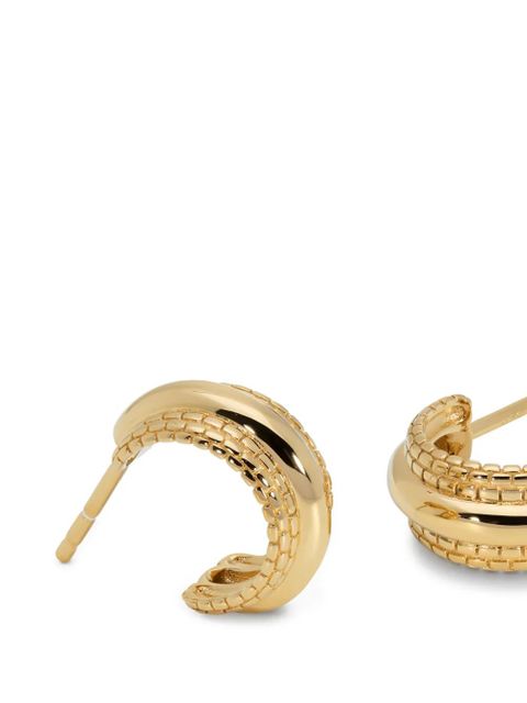Monica Vinader Heirloom Bold huggie earrings - Gold - zdjęcie produktu nr 2