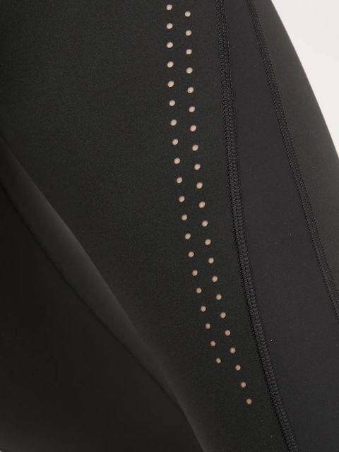 adidas by Stella McCartney legginsy treningowe TruePurpose Optime kolor czarny gładkie JF3796