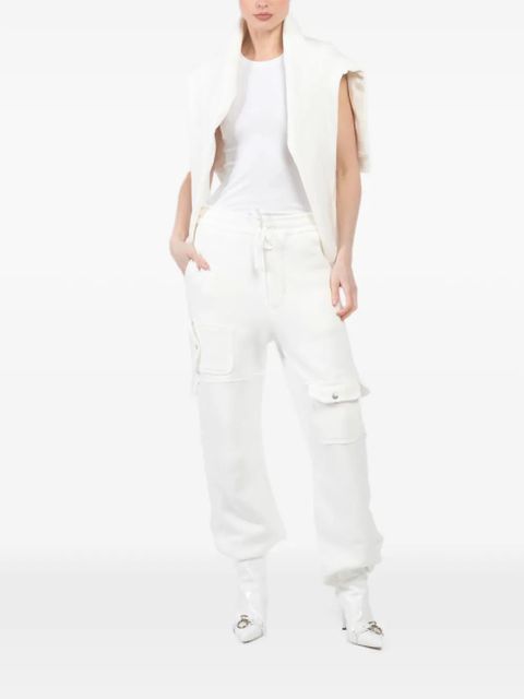 Aya Muse jersey cargo trousers - White - zdjęcie produktu nr 2
