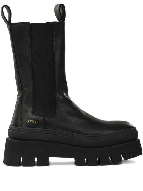 Copenhagen elastic-panel platform boots - Black - zdjęcie produktu nr 1