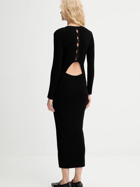 Sessun sukienka kolor czarny maxi dopasowana 25105018 - zdjęcie produktu nr 1