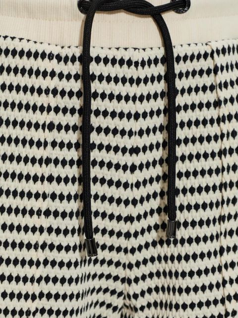 BOGNER Steena drawstring patterned shorts - Neutrals