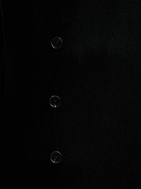 ISABELLE BLANCHE kardigan z dodatkiem wełny damski kolor czarny lekki IS25FW-M184-F008