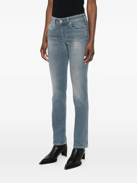 Diesel 1992 D-Jiann buttoned jeans - Blue