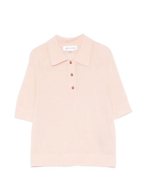 Victoria Beckham buttoned polo top - Pink - zdjęcie produktu nr 1