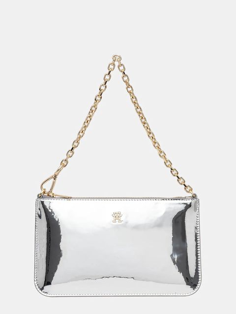 Tommy Hilfiger kopertówka kolor srebrny AW0AW18219 - zdjęcie produktu nr 1