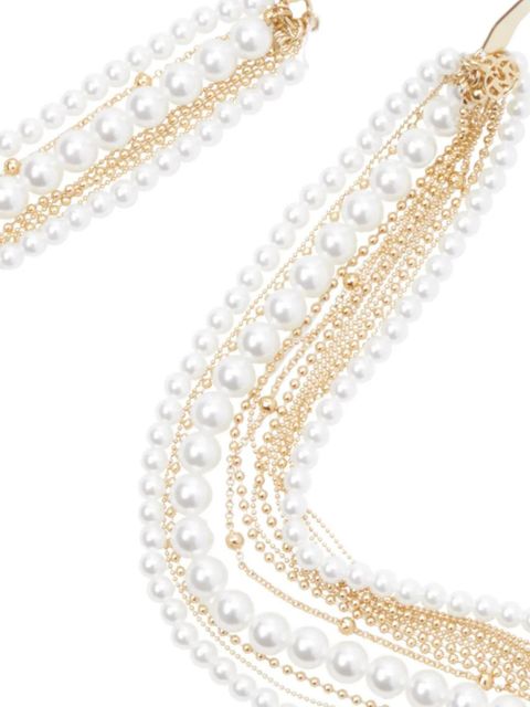 Maison Michel Dorothee headband - Gold - zdjęcie produktu nr 2