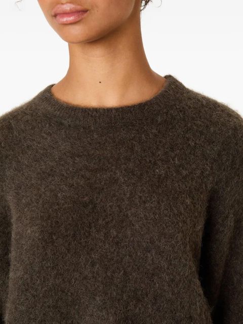 American Vintage Nenybay crew-neck sweater - Brown