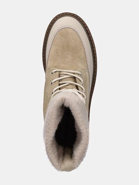 Calvin Klein Jeans botki COMBAT MID LACE UP BOOT WL