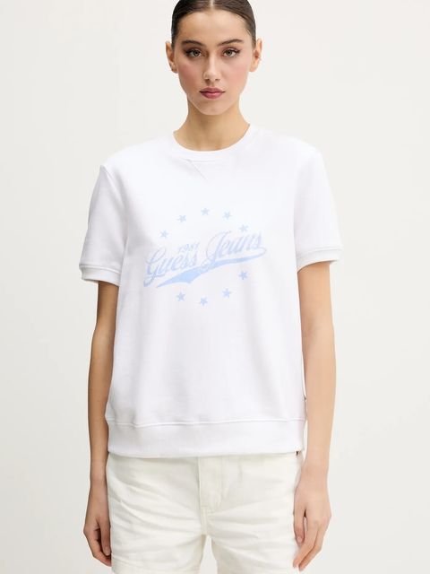 Guess Jeans t-shirt bawełniany - zdjęcie produktu nr 2