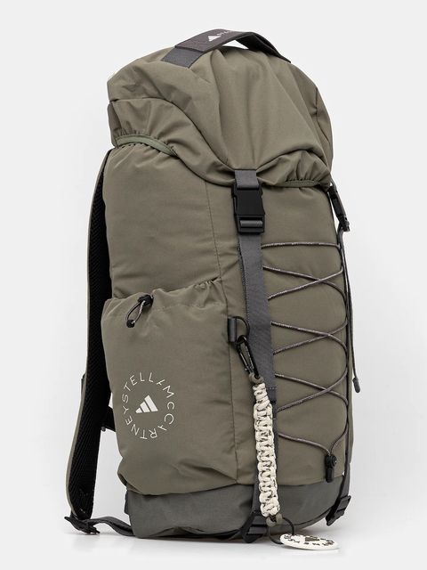 adidas by Stella McCartney plecak damski kolor zielony duży gładki JY4189