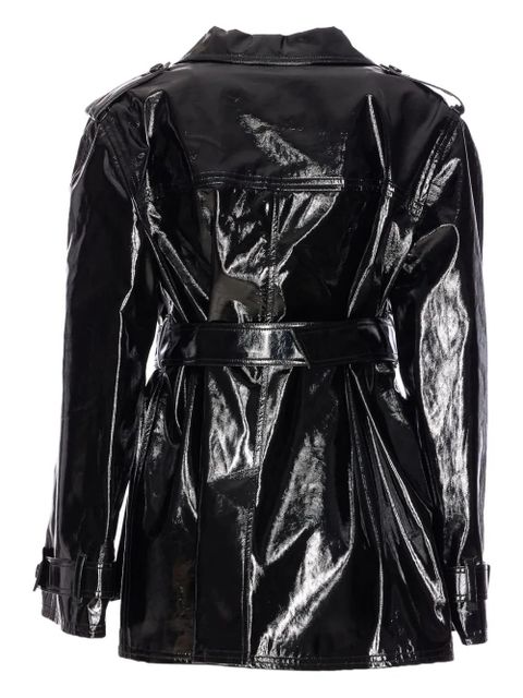 Chloé belted patent jacket - Black
