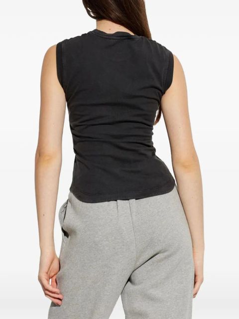 The Attico THE ATTICO TANK TOP BLACK FADE