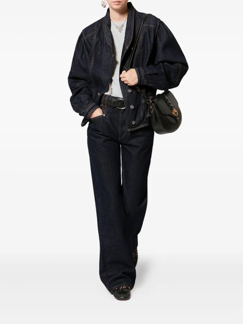 ISABEL MARANT Belvia pocket flared jeans - Blue - zdjęcie produktu nr 2