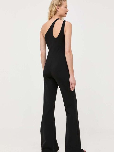 Pinko kombinezon kolor czarny z dekoltem okrągłym