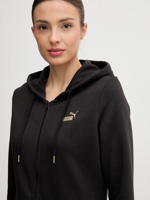 Puma dres damski kolor czarny 688161