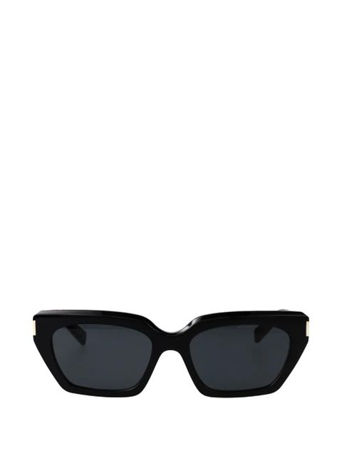 Saint Laurent Eyewear SL 826 Page rectangle-frame sunglasses - Black - zdjęcie produktu nr 1
