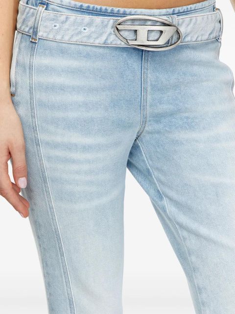 Diesel D-Ebbey belted flared jeans - Blue