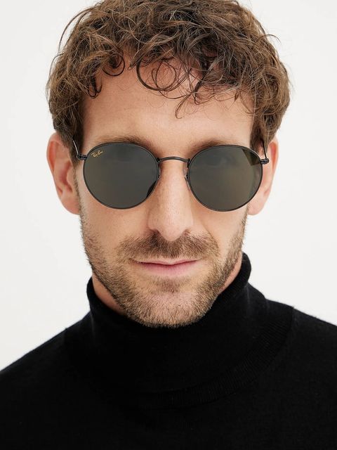 Ray-Ban okulary przeciwsłoneczne ROUND METAL