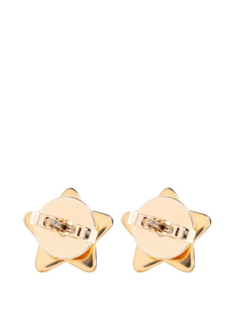 Tory Burch star-logo earrings - Pink