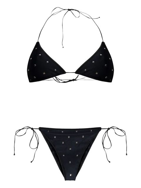 Oséree stud-embellished bikini set - Black