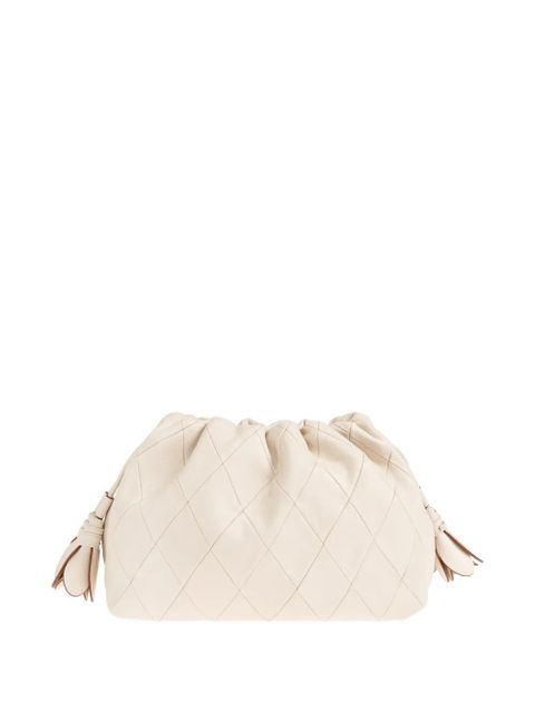 ZIMMERMANN medium Cloud 91 quilted leather clutch bag - Neutrals