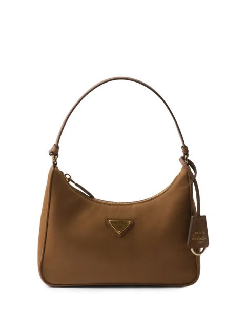 Prada mini Re-Edition shoulder bag - Brown - zdjęcie produktu nr 1