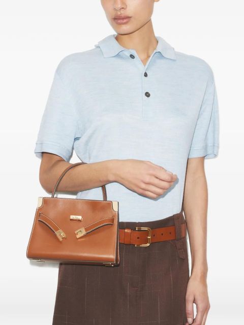 Tory Burch petite lee Radziwill double bag - Brown - zdjęcie produktu nr 2