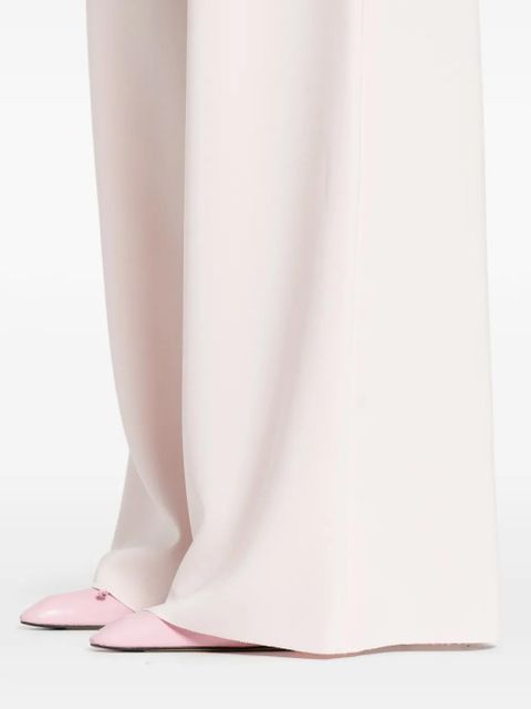 Max Mara belt straight trousers - Pink