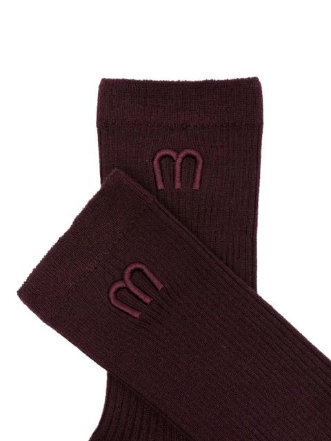 Maje embroidered logo socks - zdjęcie produktu nr 2