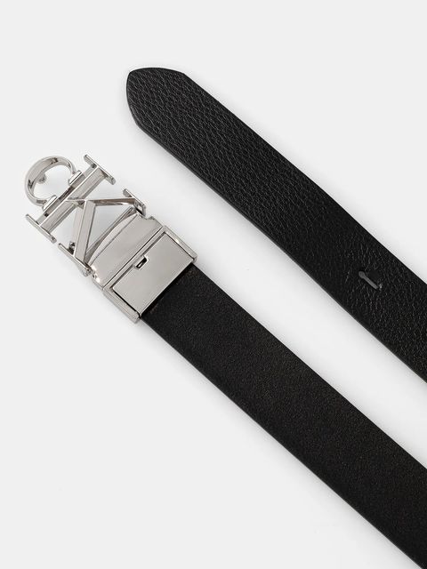Calvin Klein pasek dwustronny damski kolor czarny LV04F7044G