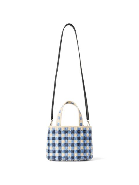 Jimmy Choo mini beach tote bag - Blue - zdjęcie produktu nr 2