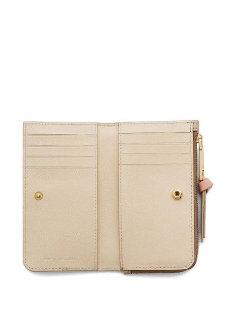 Marc Jacobs Utility Snapshot zip-around leather wallet - Neutrals