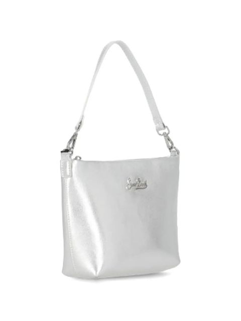MC2 Saint Barth Aline logo shoulder bag - Silver