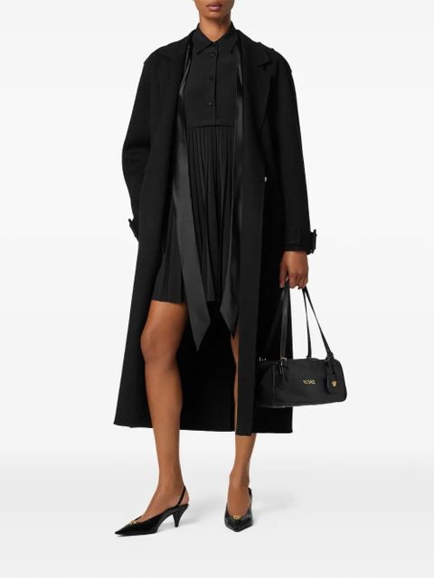 Versace pleated mini dress - Black - zdjęcie produktu nr 2