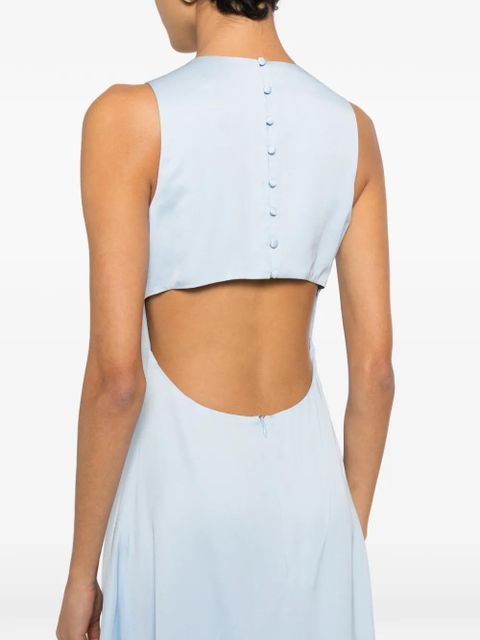 Maje A-line midi dress - Blue