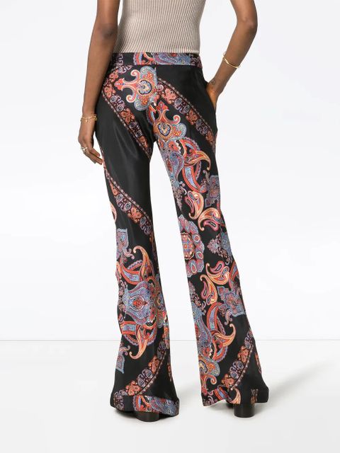 Chloé Persian print trousers - Black