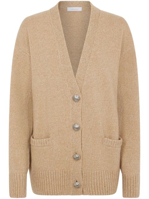 Rabanne buttoned cardigan - Neutrals - zdjęcie produktu nr 1