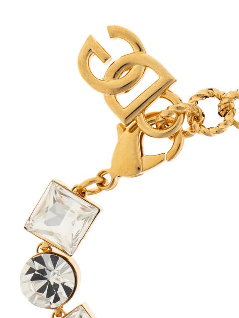 Dolce & Gabbana logo-plaque bracelet - Gold