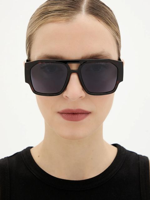 Marc Jacobs okulary przeciwsłoneczne damskie kolor brązowy MARC 860/S