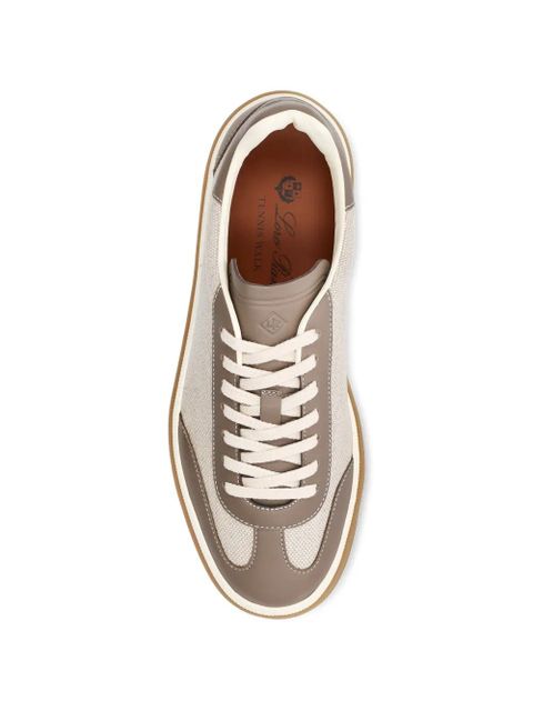 Loro Piana lace-up fastening sneakers - Neutrals
