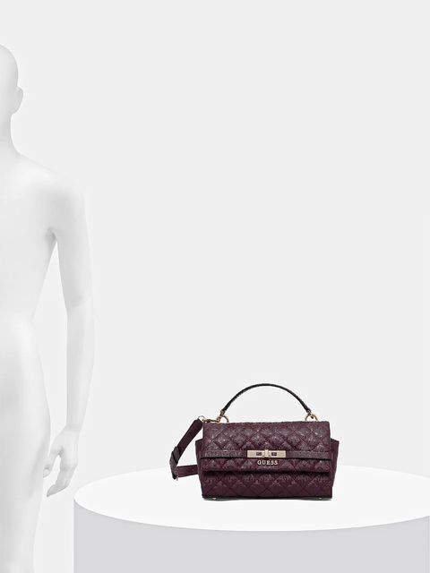 Guess torebka IDRA kolor bordowy HWGG81 57200