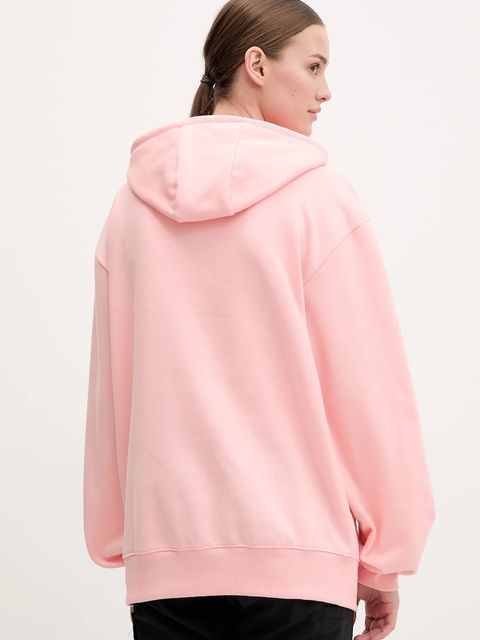 Columbia bluza dresowa Aldermore kolor pomarańczowy z kapturem gładka 2123001